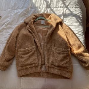 I.AM.GIA Pixie Teddy Coat in Caramel